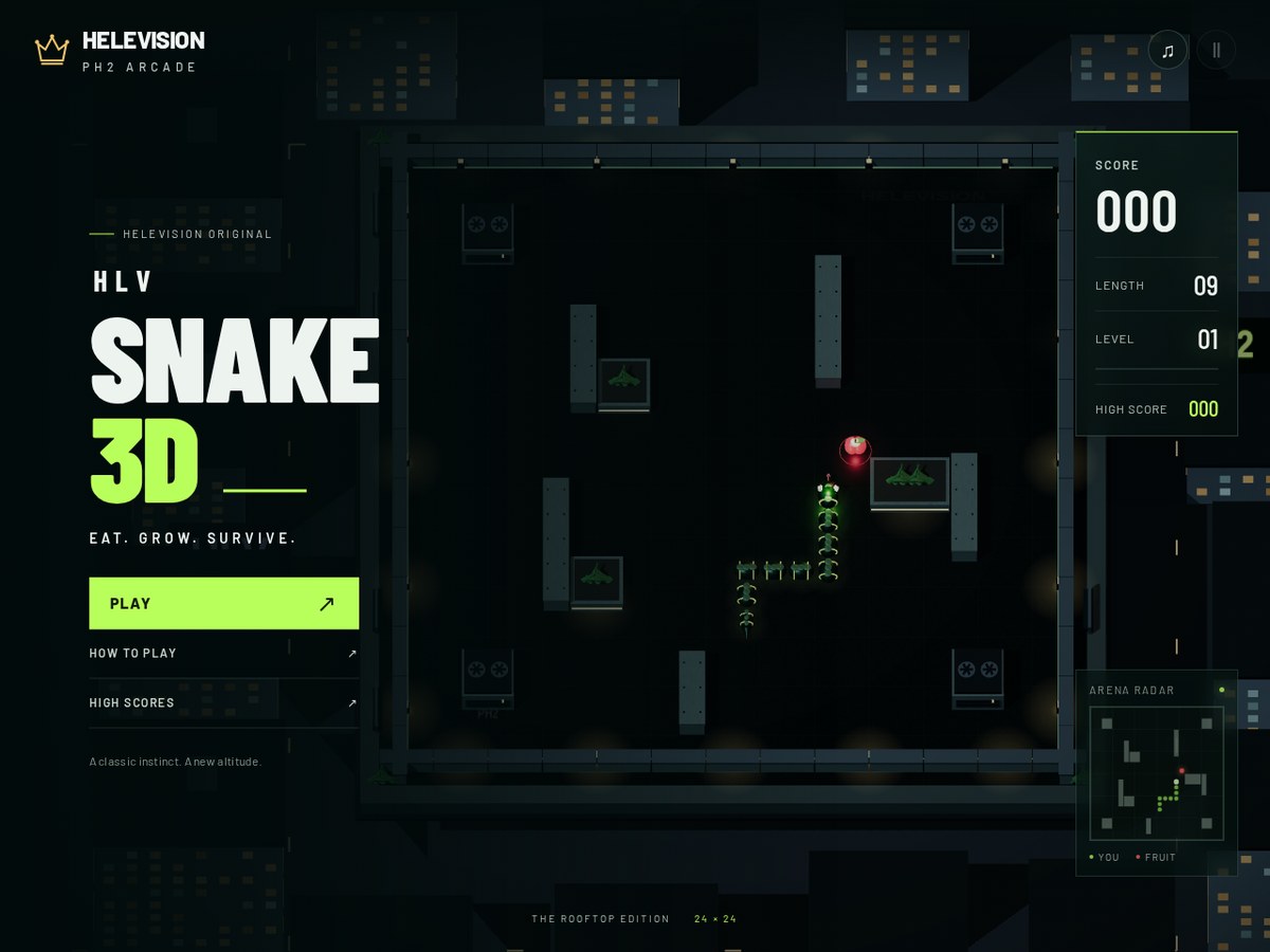 HLV SNAKE 3D cover art