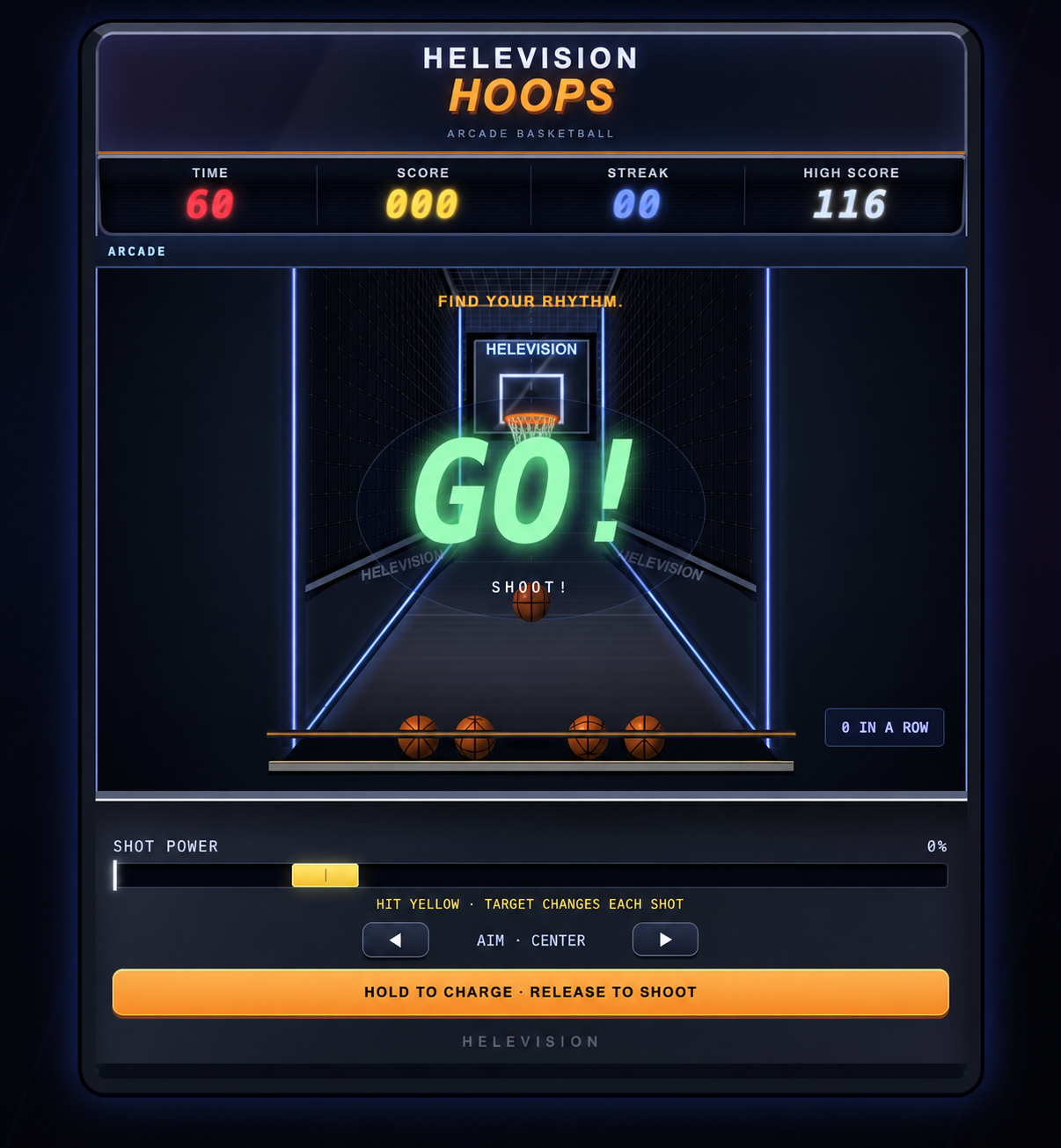 HELEVISION HOOPS cover art